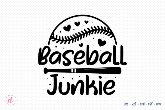 Baseball Junkie SVG - Baseball SVG