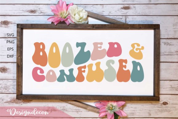 Boozed Confused Retro Wavy Sublimation Review