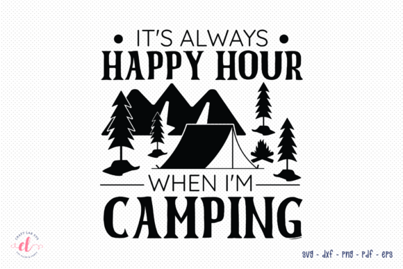 Happy Hour Camping Embroidery Review