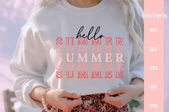 Hello Summer Cut File SVG Review