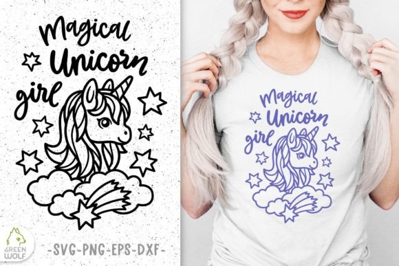 Magical Unicorn Girl Svg Review