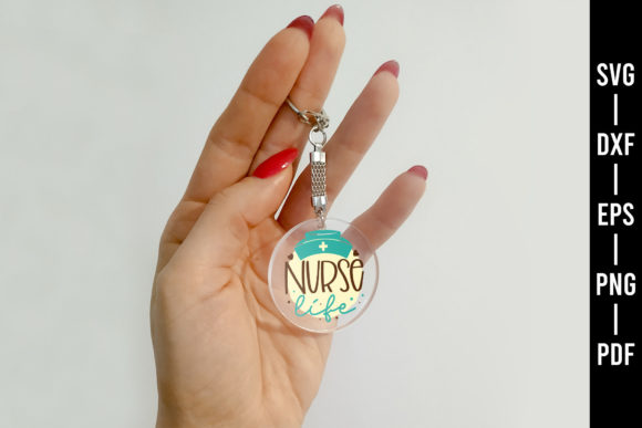 Nurse Life SVG - Keychain SVG Review