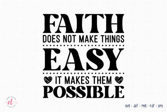 Review: Faith Does Not Make Thing Easy SVG