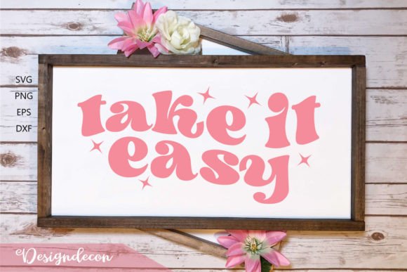 Take It Easy Retro Wavy Sublimation SVG Review